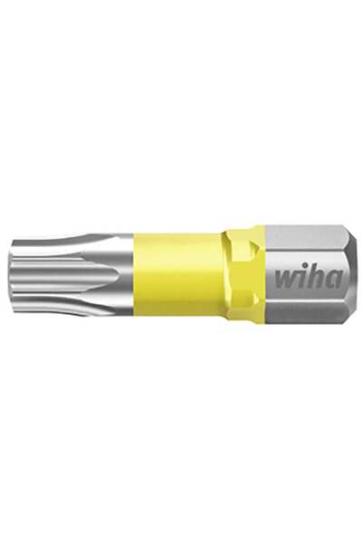 wiha 41596 Bit Torx (șurubelniță): 1/4" (6,3 mm) Forță de presiune: TORX Plu ...