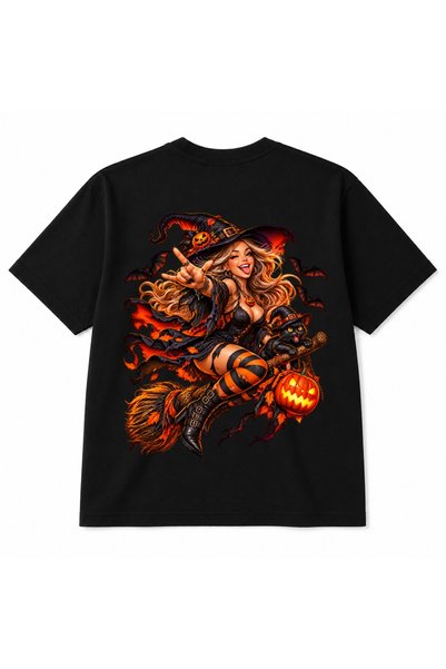 Rabona Fashion Spooky Halloween – Μπλουζάκι με θέμα την κολοκύθα με το καπέλο...
