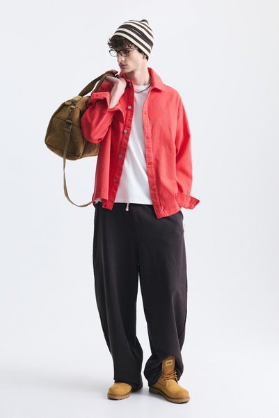 VAMOSCLO Cotton Loose-Fit Shirt