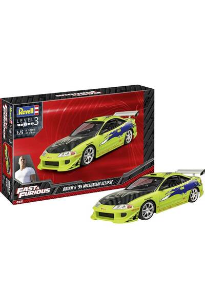 Revell RV 1:25 Fast & Furious Mitsubishi Eclipse 1995 al lui Brian, model 1:2...