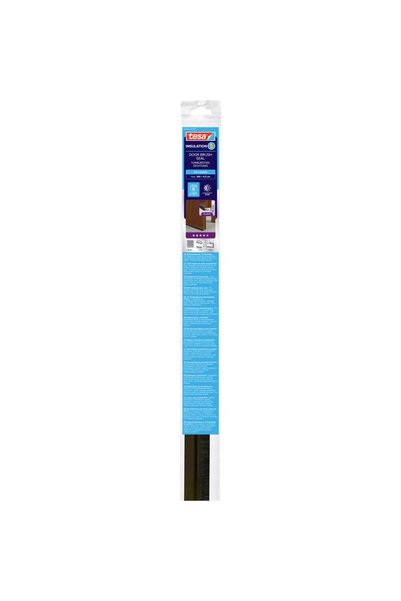 Tesa Tesamol ®   Perie pentru textile, de la ușă la podea, maro 05403-00101-00