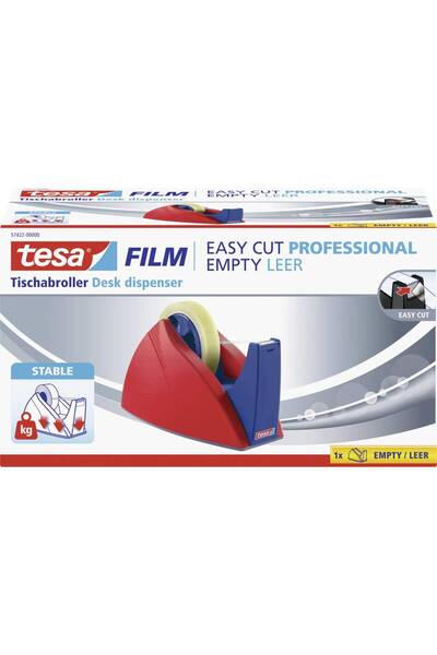 Tesa 57422-00000-03 Dozator de bandă adezivă pentru birou, tăiere ușoară ®   ...