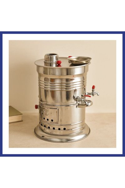 Bezos 5 L Piknik Semaveri (Çift Musluk) SNG