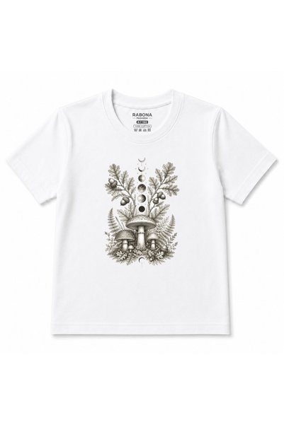 Rabona Fashion Mystic Forest – Tricou vintage pentru copii cu tematică botani...