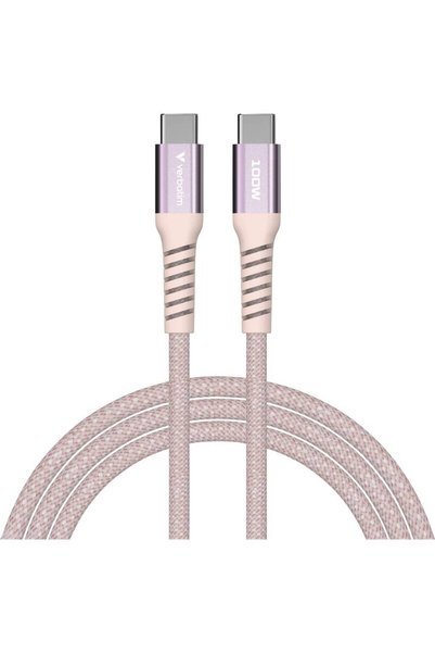 Verbatim Cablu pentru telefon mobil [1x USB-C ®   mufă - 1x USB-C ®   ștecher...