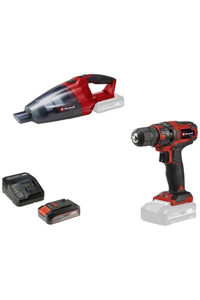 Einhell TC-CD 18/35+TE-VC 18 (1x2,5Ah) 4326596 Bormașină fără fir 1,5 Ah inc ...