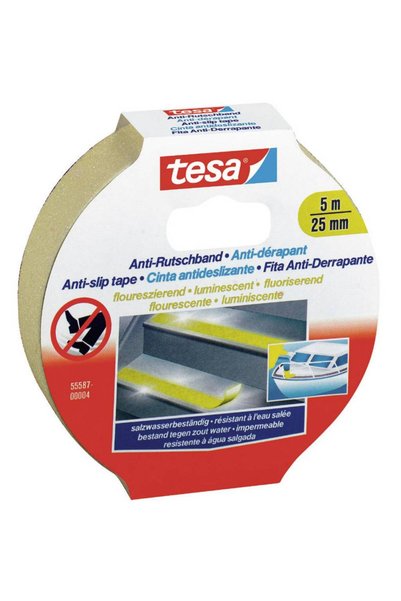 Tesa 55580-00000-11 Bandă antiderapantă albă (L x l) 5 m x 25 mm 1 buc 55580-...