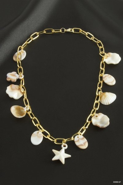 ZERO LAND SVL-SHOP Starfish (204306) Necklace, Brown