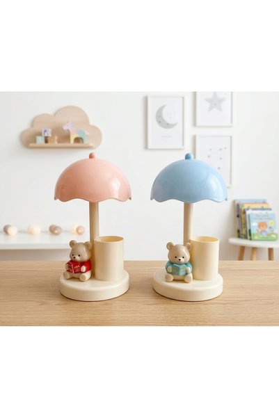 sfs elektrik Table lamp, night light, teddy bear model, 1 piece, choose a color, specify that it is suitable for both girls and boys.