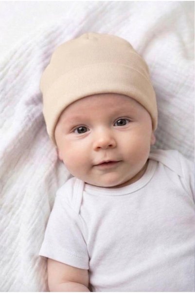 TNR SPORT Children's and Baby Fold-Over Crepe Beanie