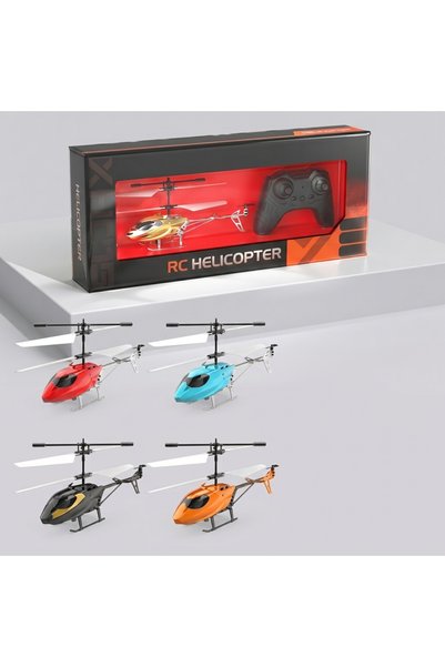OEM Aparat de zbor pentru copii, elicopter cu rotor dublu, pale albe și patin...