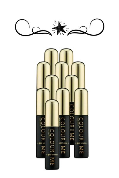 Colour Me 11 قطعة من عطر Gold Femme بحجم 50 مل