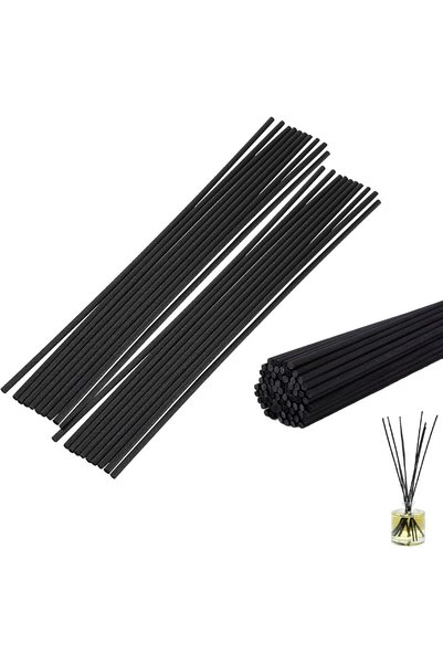 ALMEKAQUZ Fragrance Diffuser Sticks, Diffuser Refill Sticks, Black Fibre and ...