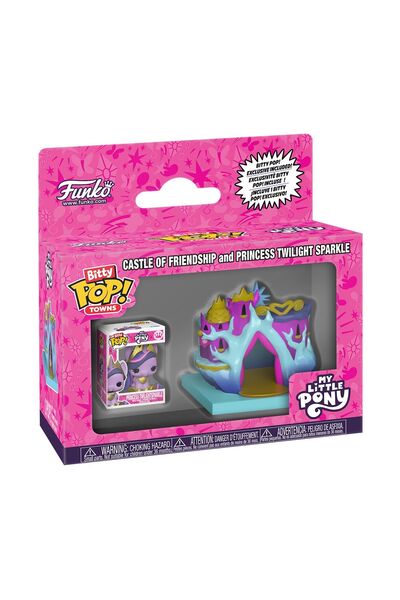 Funko Bitty Pop! Towns: My Little Pony - Castle of Friendship And Princess Tw...