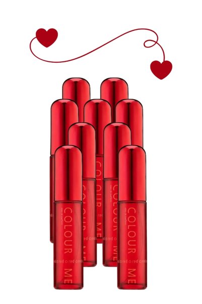 Colour Me 9 قطع عطر أحمر 50 مل