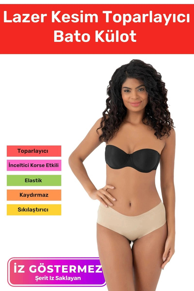 Wintoup Seria Delux – Chiloți cu efect modelator pentru femei, decupaj cu las...