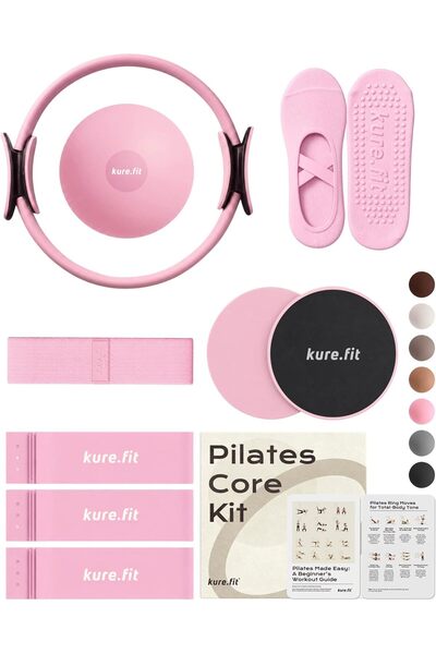 GENERAL Home Pilates Essentials Kit for Women مجموعة بيلاتس | Pilates Ring, M...