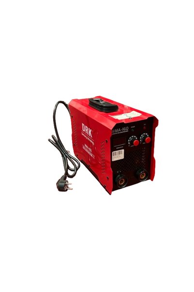 drk Aparat de Sudură Invertor MMA-160, 160A, 220V, Compact, Carcasă Metalică