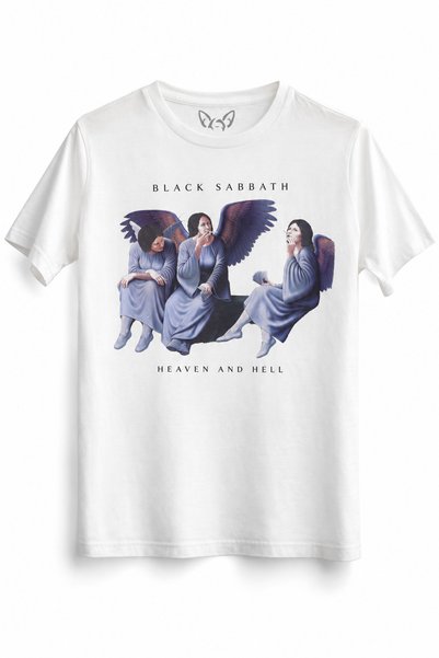 Alfa Tshirt Black Sabbath "Heaven and Hell" DTG-Printed T-Shirt