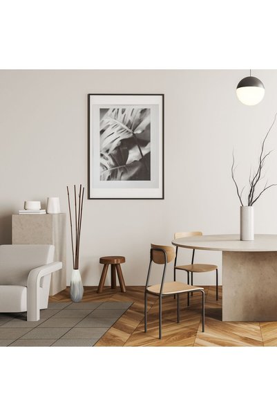 Relaxdays Комплект от 25 бамбукови пръчки, Relaxdays, 105x1 см, тъмнокафяв