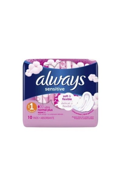 Always Absorbante Ultra Normal Plus Sensitive 10 buc