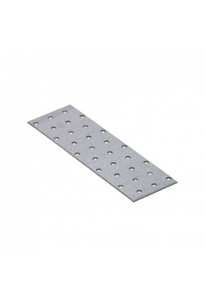 Domax Placă perforată plată din otel zincat pentru de constructii lemn, 200x6...
