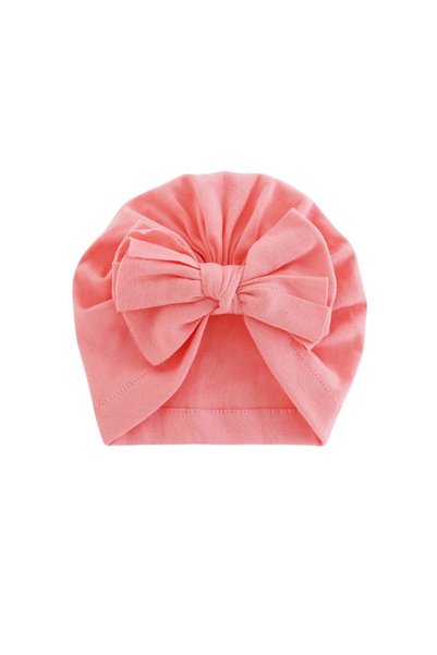 nannie Turban cu fundă roz