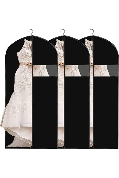 Generic Hanging Garment Bag Suit Bag Suit Cover Dustproof Clothes Covers Wedd...