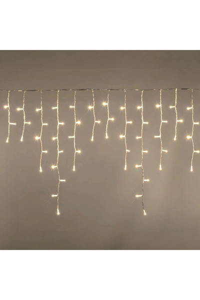 Belora Curtain Light Installation with 288 LED Bulbs with Programs 9m - Warm ...