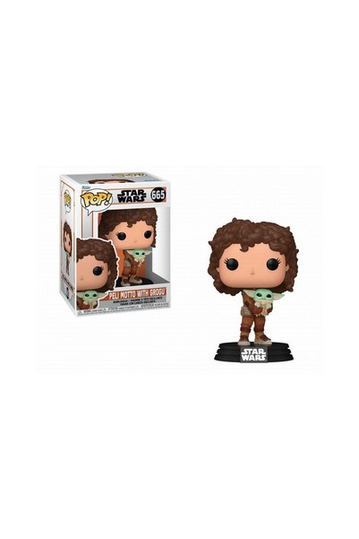 Funko Pop! Disney Star Wars: The Mandalorian - Peli Motto cu Grogu # 665 Figu...