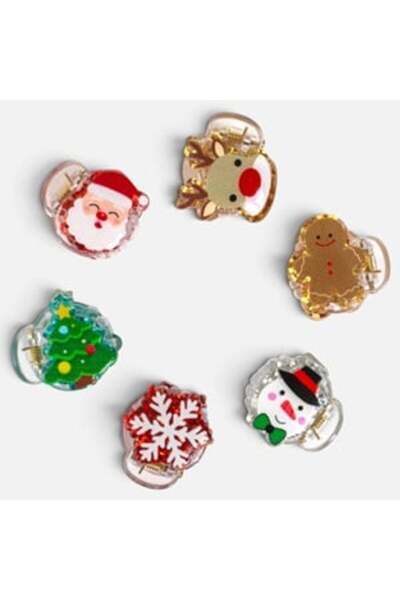 OEM 6Cleme Par Transp-Gl Figuri Xmas 2Cm