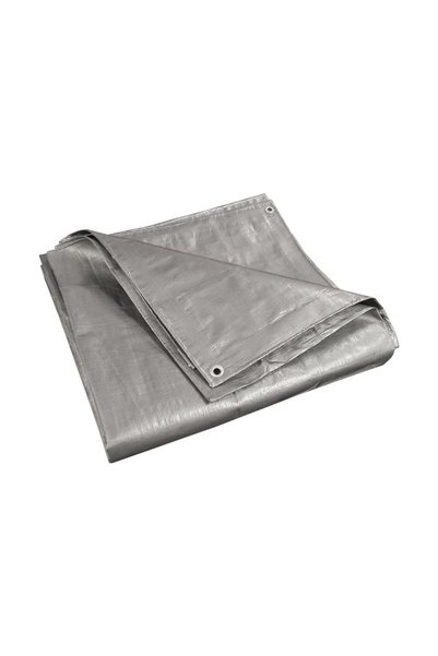 Lumytools Prelată din polipropilenă densitate 150 gr cu inele, 5x4 m