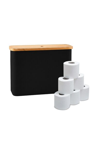 Relaxdays Coș de depozitare pentru hârtie igienică Relaxdays, 34,5 x 45 x 15 ...