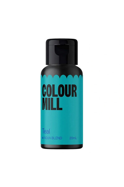Colour Mill Τιρκουάζ Υδατοδιαλυτή Χρωστική Τροφίμων σε Μορφή Τζελ - 20 ml