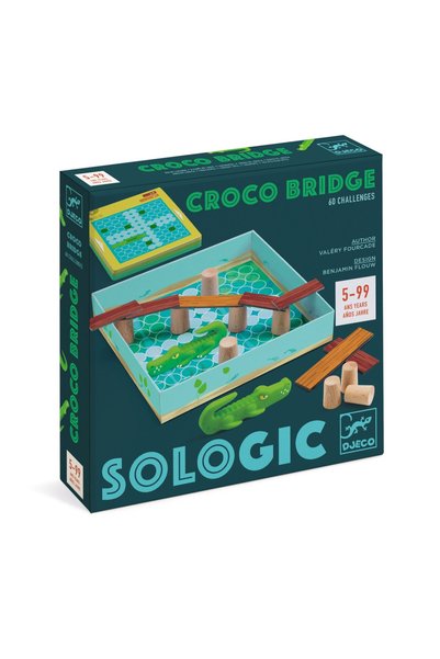 djeco Joc de logica Podul crocodilului,