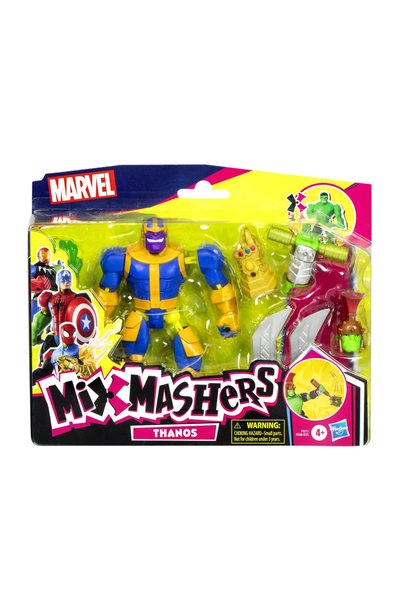Hasbro Marvel avengers mix mashers set figurina thanos 12cm si accesorii