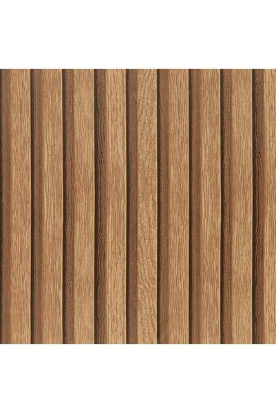 Arthome WALL DECOR Arthome Wood Grating Wallpaper 43.5x305cm Self-Adhesive Re...