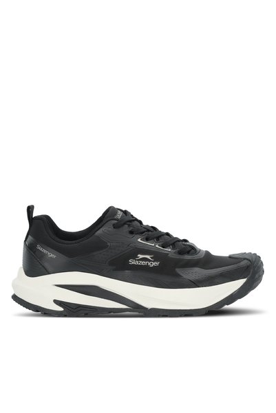 Slazenger حذاء رياضي رجالي من جورني، باللونين الأسود والأبيض، مناسب للاستخدام...