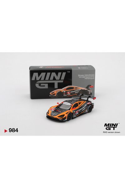 mini gt Macheta McLaren 720S GT3 Evo Pfaff Motorsports MiniGT 1:64