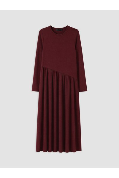 LC Waikiki Waist-Fitted Flared Dress for Style-Conscious Women from UZG STORE
