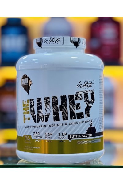 Gibbon whey protein isolate butter scotch