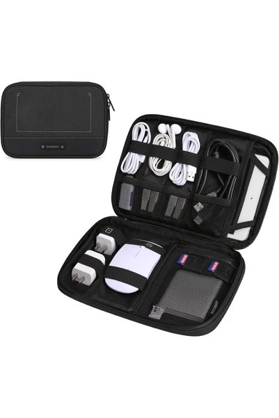BAGSMART Electronic Organizer Travel Cable Organizer Electronics Accessories ...