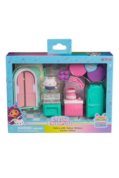 Spinmaster Gabbys Dollhouse Camera Deluxe Bucataria lui Cakey