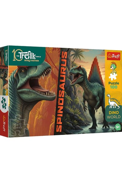 Trefl Puzzle Familia Treflik Dino World Spinosaurus 100