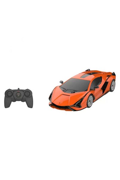 Rastar Masina cu telecomanda lamborghini sian portocaliu cu scara 1 la 24