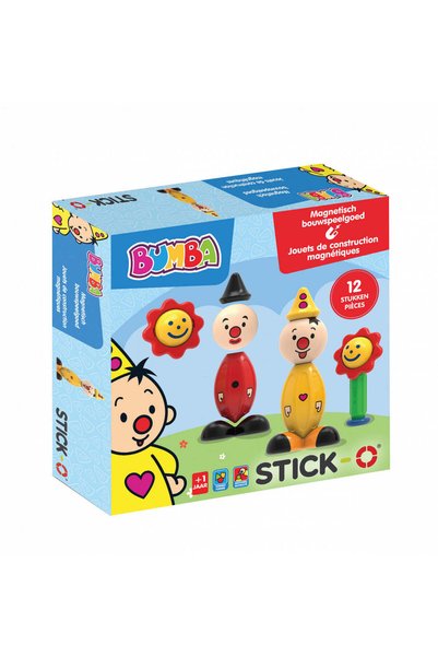 Clicstoys Joc cu magneti Stick-O, Bumba