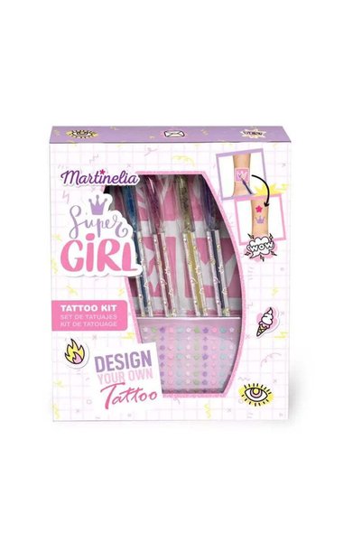 Martinelia super girl set tatuaje