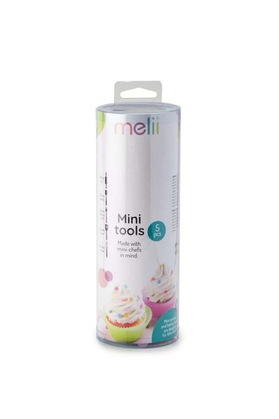 Melii Set 5 piese mini ustensile baking, melii, colorate