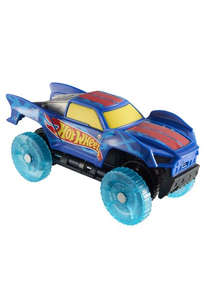 mattel Hot wheels lets race activate masinuta baja jump truck scara 1 la 32