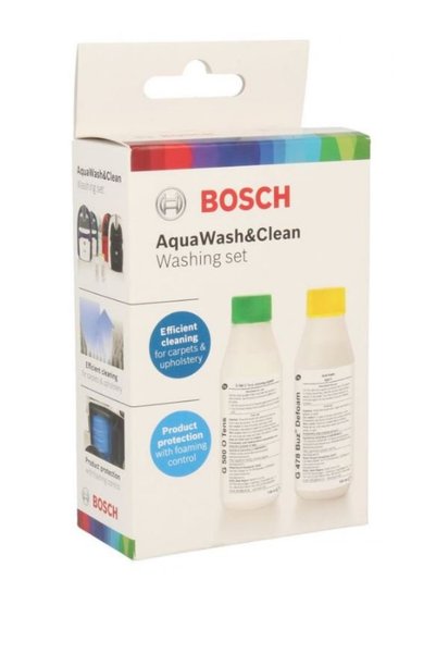 Bosch Set de detergent și soluție anti-spumare pentru aspiratoarele AquaWash ...